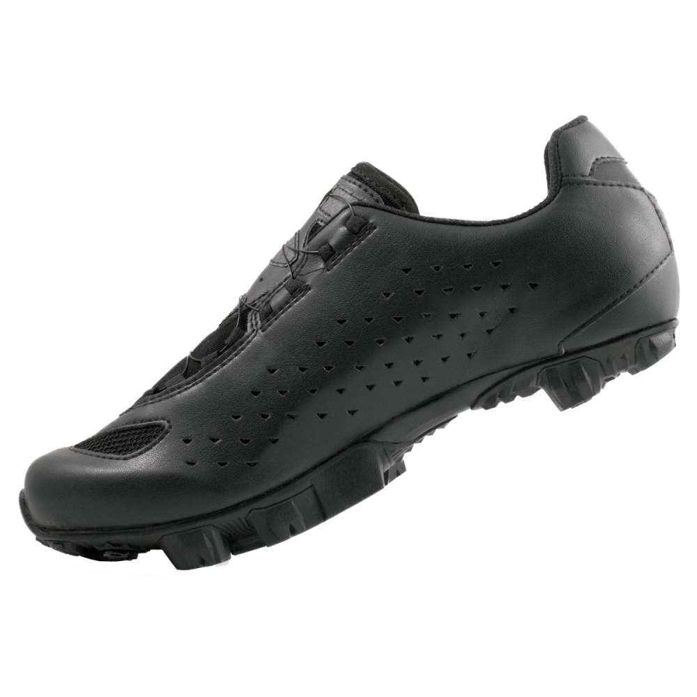 Lake Cycling Mountainbikeschuhe, MX177, SCHWARZ/SCHWARZ