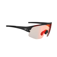 Tifosi Sonnenbrille, SLEDGE Lite, Matte Black, M-XL, Clarion Red Fototec