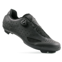 Lake Cycling Rennveloschuhe, CX177-X, SCHWARZ/SCHWARZ