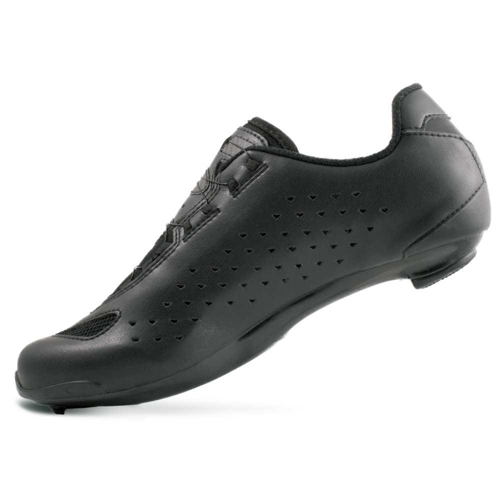 Lake Cycling Rennveloschuhe, CX177-X, SCHWARZ/SCHWARZ