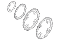 Shimano Kettenblatt DEORE FC-M590 48 Zähne für Hosenschutz