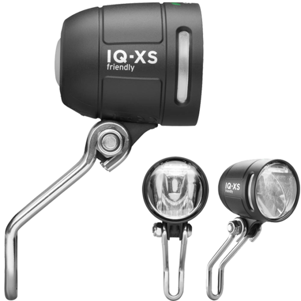 Busch + Müller Scheinwerfer E-Bike, IQ-XS  80 Lux friendly, DC 6-42V, 516711GR42TS, he8