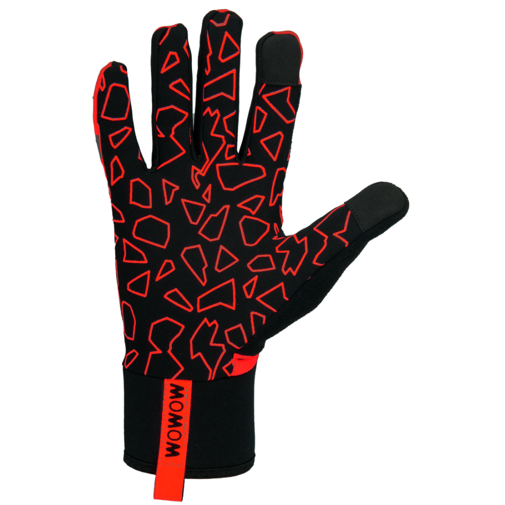 WOWOW Handschuhe, THUNDER, rot, ROT