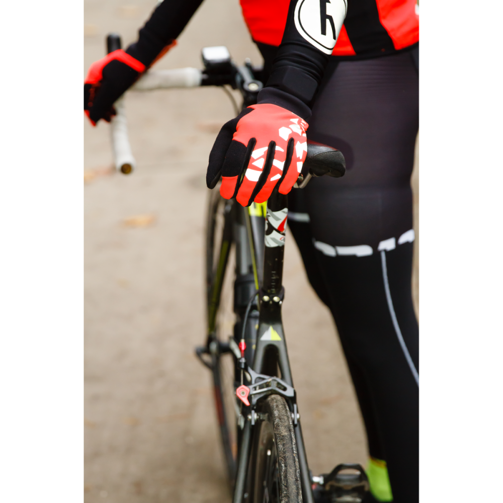 WOWOW Handschuhe, THUNDER, rot, ROT