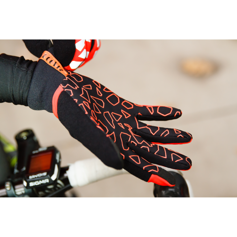 WOWOW Handschuhe, THUNDER, rot, ROT