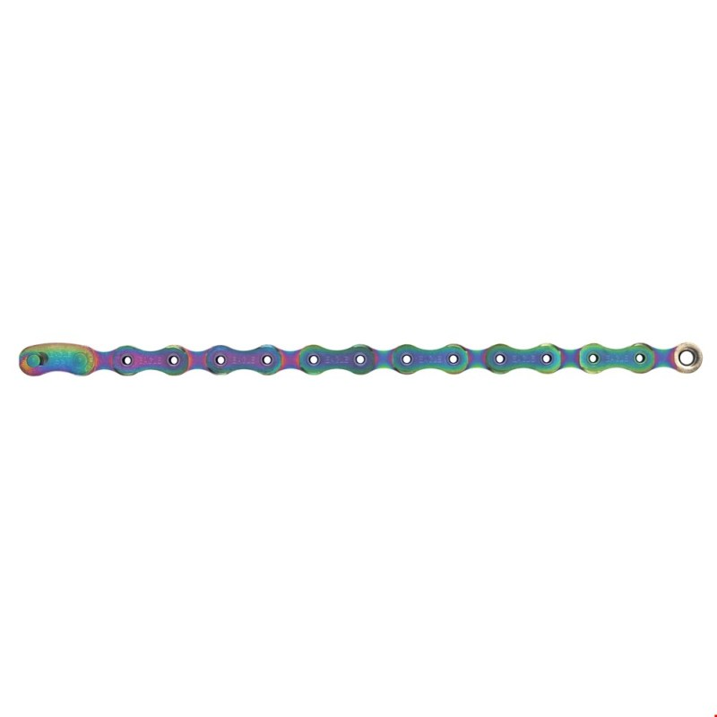 SRAM Kette PC XX1 Eagle 12-fach 126 Glieder Rainbow, PowerLock