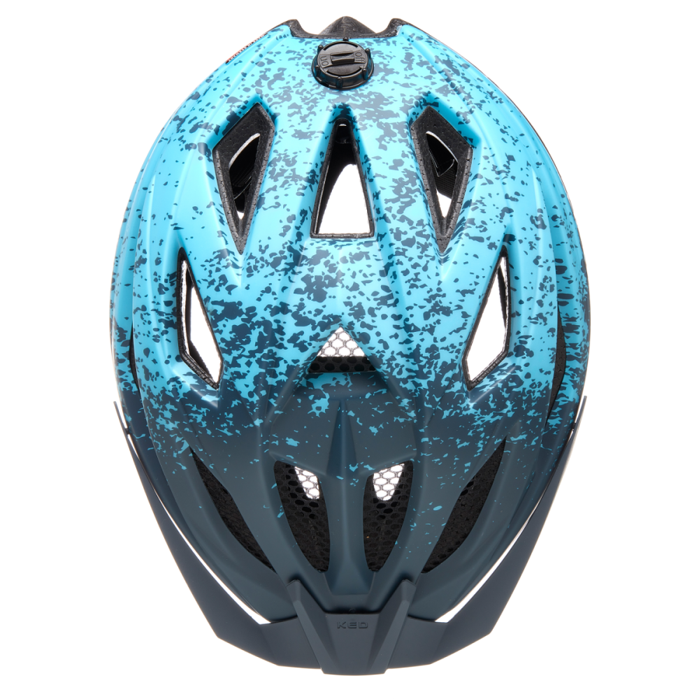 KED Fahrradhelm, STREET JR. PRO, DEEP BLUE CYAN, S
