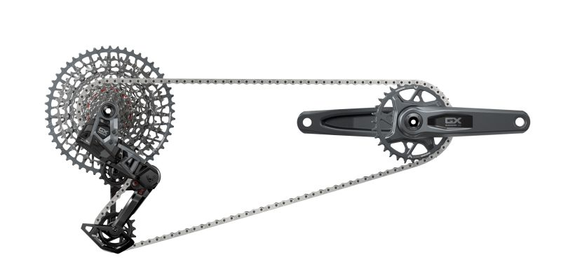 SRAM Groupset GX Eagle AXS Transmission, black, 175mm/32t
