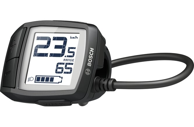 Bosch Display Purion BUI215 mit Halter und Kabel 1300mm schwarz