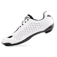 Lake Cycling Rennveloschuhe, CX177, WEISS/SCHWARZ