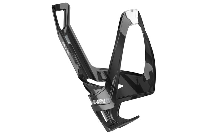 Elite Bidonhalter Cannibal XC glossy Bio Based schwarz-weiss