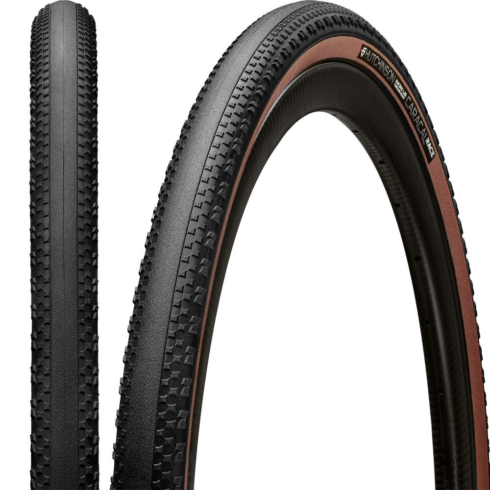 Hutchinson Faltreifen, CARACAL Race Racing Lab 700x40 (40-622) Tubeless ready, tanwall, SwiftEasy, 3x127tpi