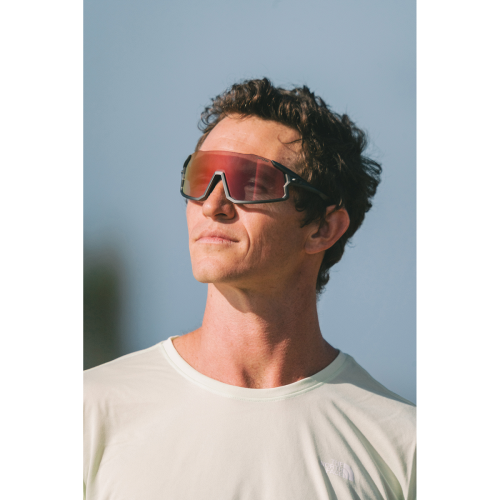 Tifosi Sonnenbrille, STASH, Gunmetal, M-L, Clarion Red Fototec