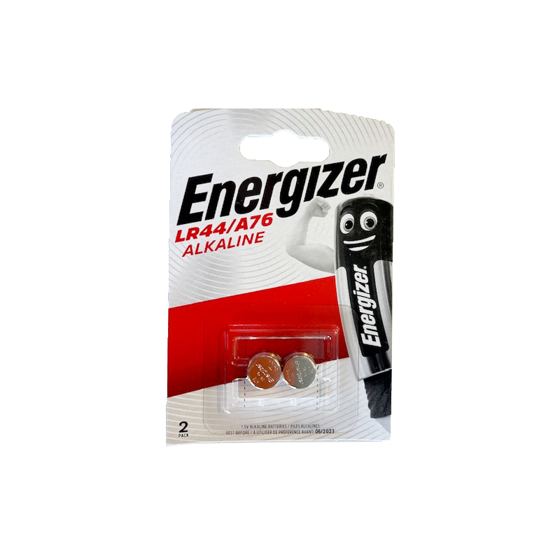 Energizer Knopfzelle, Alkali LR44/A76 1,5V, Blister à