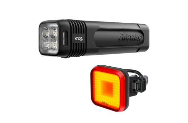 Knog Lichtset Blinder 600 & Blinder Square schwarz
