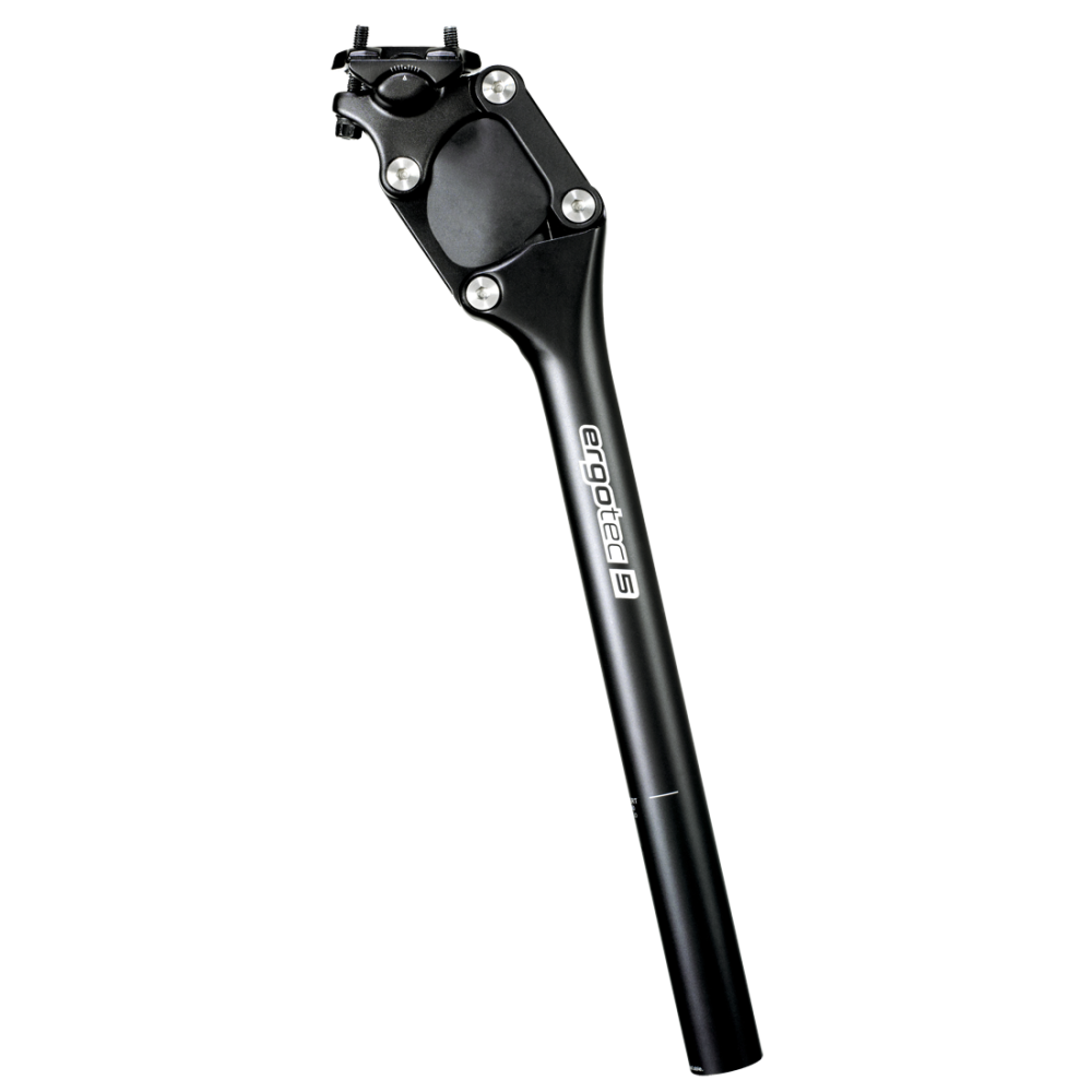 Ergotec Federsattelstütze, POST MODERNE PM-705N 31.6 x 350mm Hub:27mm black-sand L5