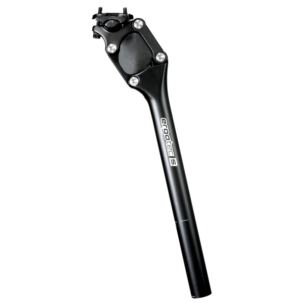 Ergotec Federsattelstütze, POST MODERNE PM-705N 31.6 x 350mm Hub:27mm black-sand L5