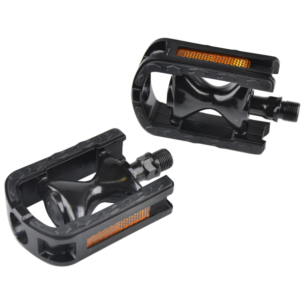 Pedale, Alu Körper, schwarz