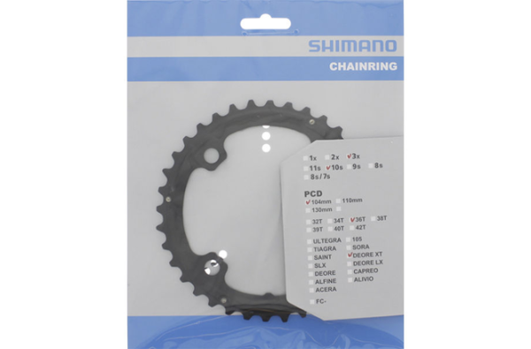 Shimano Kettenblatt XT FC-T781 36 Zähne AL