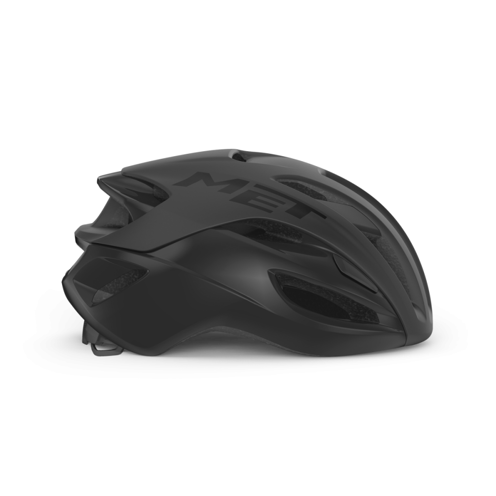 rennrad helm, rivale mips, black matt glossy