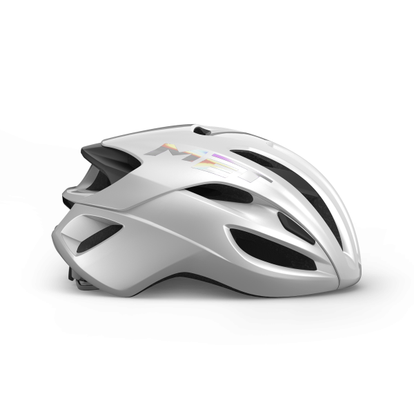 MET rennrad helm, rivale mips, white holographic