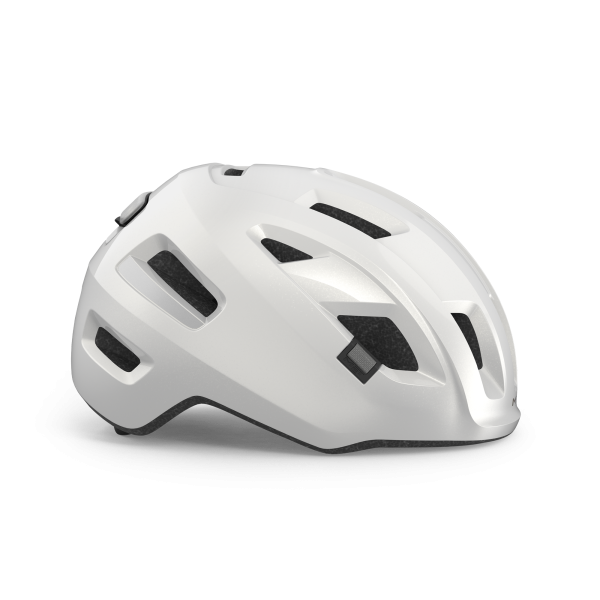 MET Urban Helm, E-MOB MIPS, WHITE GLOSSY, M