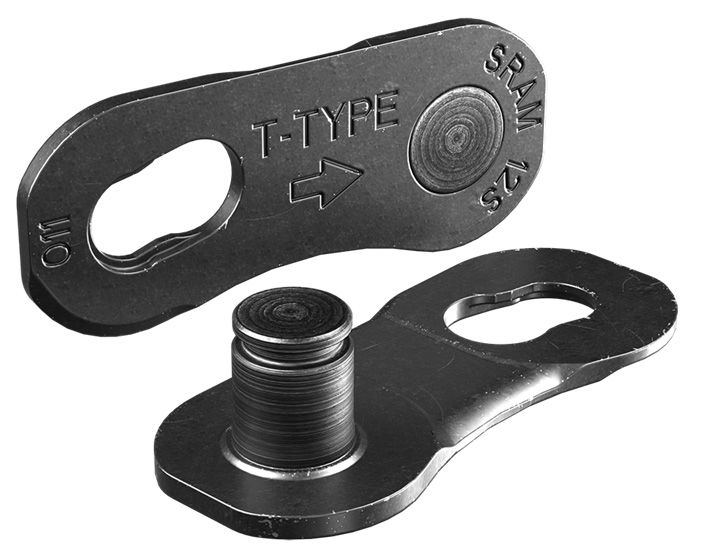 SRAM Eagle Transmission Kettenverschlussglied PowerLock T-Type Black 12-fach (4 pcs)