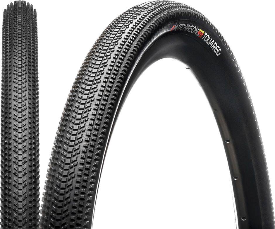 Hutchinson Faltreifen, TOUAREG 700x40 (40-622) Tubeless Ready, Hardskin, black, 127tpi