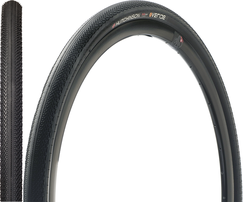 Hutchinson Faltreifen, OVERIDE 700x38 (38-622) Tubeless Ready, Hardskin, 127tpi