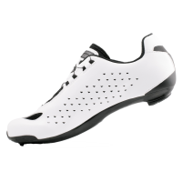Lake Cycling Rennveloschuhe, CX177-X, WEISS/SCHWARZ