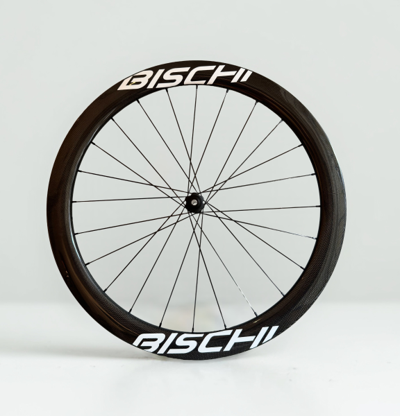 bischibikes bischispin Laufräder Road, Cut weiss 3K Glanz 50mm, DT-Swiss 240