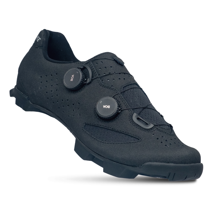 Lake Cycling Mountanbikeschuhe, MX239-X, SCHWARZ/SCHWARZ
