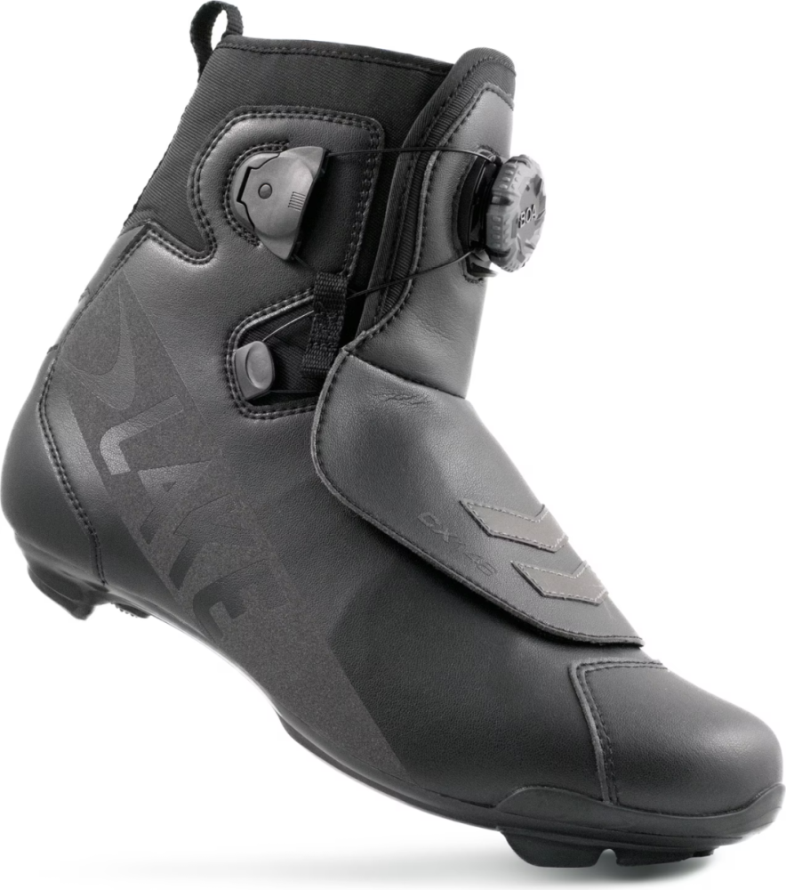 Lake Cycling MTB Schuh, MX146-X, SCHWARZ SCHWARZ Reflective, 42