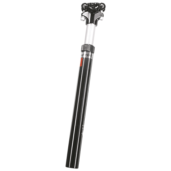 Ergotec Federsattelstütze, SP-5.0, 31.6 x 350mm MCU+Feder 45mm L4 ALU6061 black-sand