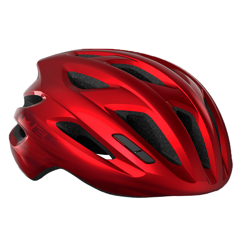 MET Rennrad Helm, IDOLO MIPS, RED METALLIC GLOSSY, one size