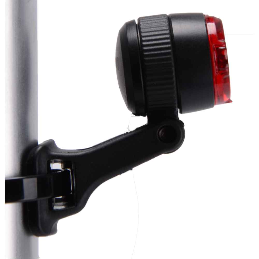 Busch + Müller Rücklicht E-Bike, µ MY, DC 6-15V, ALU schwarz, Sattelstreben Montage