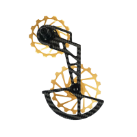 Nova Ride Schaltkäfig, Carbon/Ceramic, Typ Shimano Ultegra/Dura-Ace 12S, gold