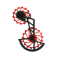 Nova Ride Schaltkäfig, Carbon/Ceramic, Typ Shimano Ultegra/Dura-Ace 12S, red