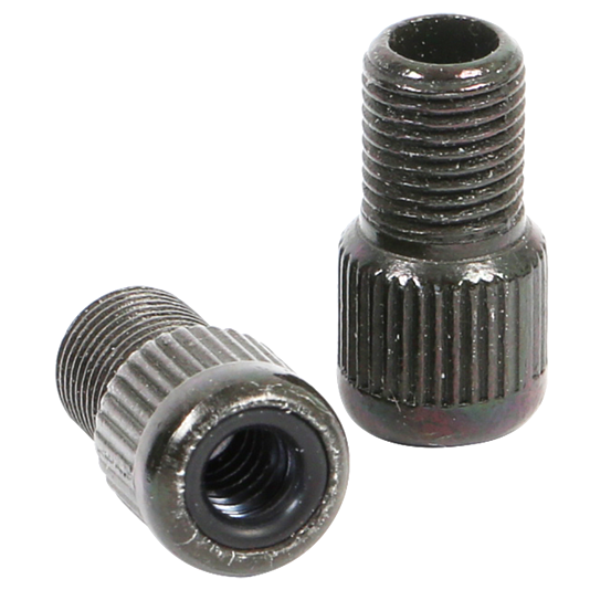 Zéfal Adapter, SCHRADER AV, 10er SET, Schrader auf Presta, black