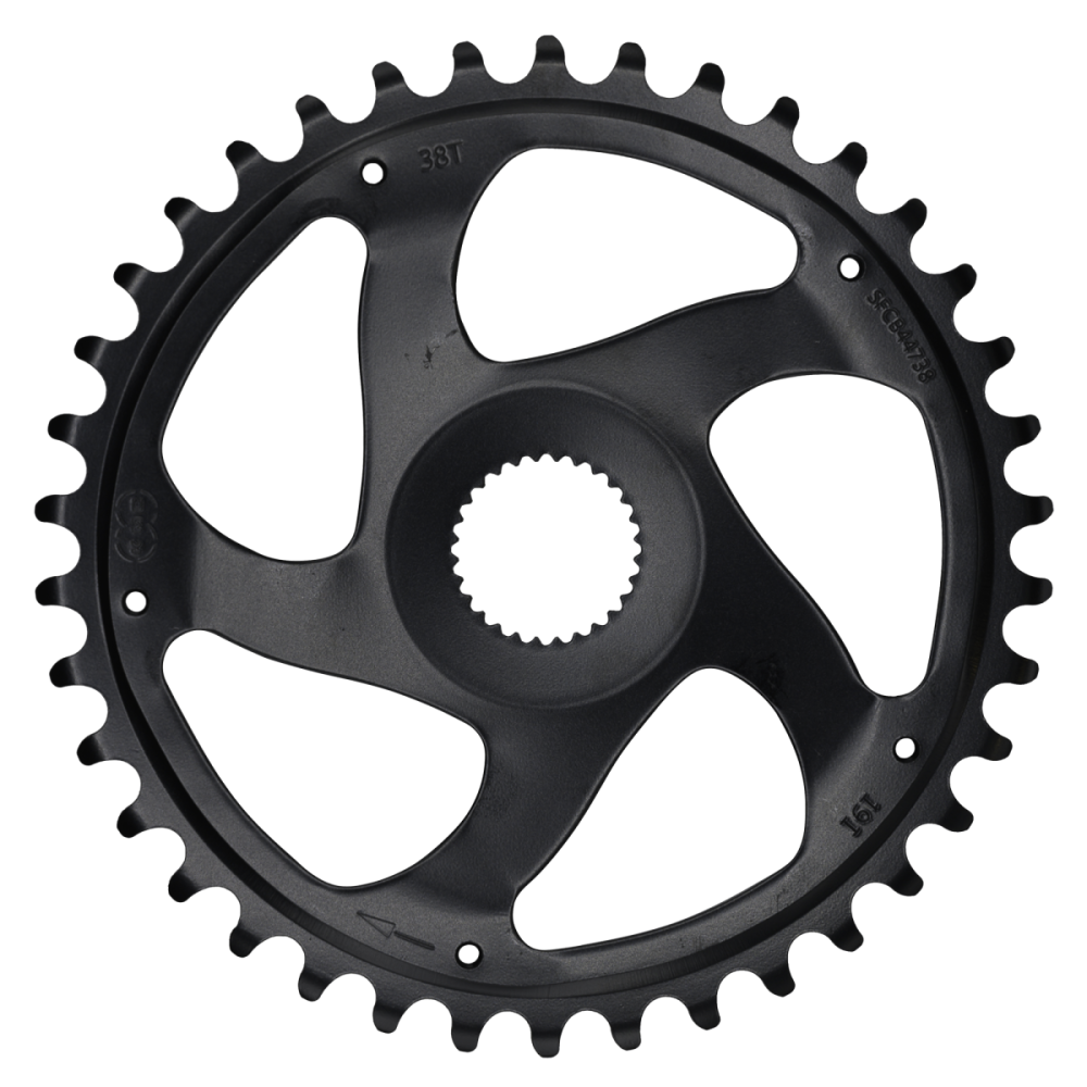 Bosch Kettenblatt Front, Gen4, 38T, 11/128", direct mount, Kettenlinie 47.5mm, black