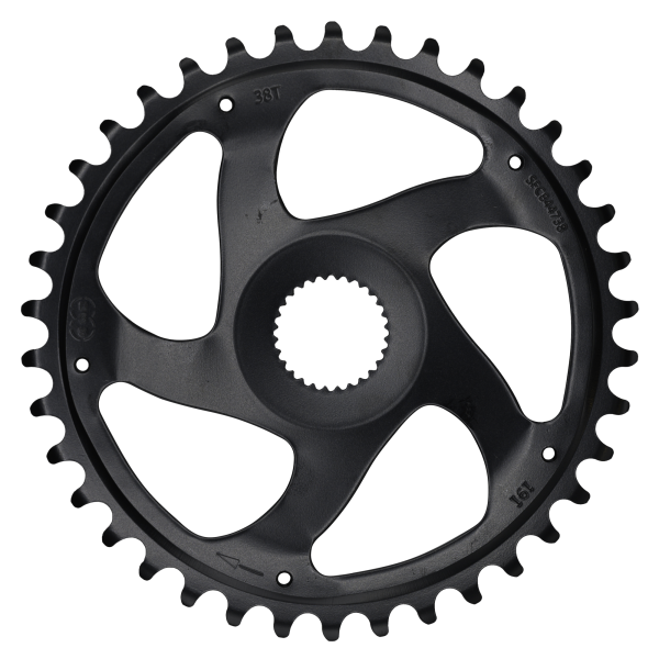 Bosch Kettenblatt Front, Gen4, 38T, 11/128", direct mount, Kettenlinie 47.5mm, black