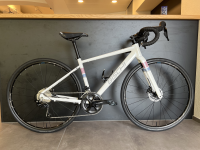 bischibikes Road Alu in weiss/Flieder, 48cm