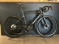 bischibikes Road Bike Siena, schwarz mit silber Effekt, 54cm