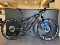 bischibikes Fully Carbon 29", schwarz Matt Logos in Glanz, L=19"