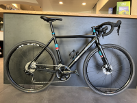 bischibikes Gravel Alu, schwarz/weiss Matt, 56cm