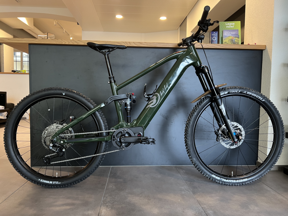bischibikes London, Flaschengrün Glanz, 42cm